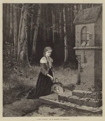 A Girl Praying